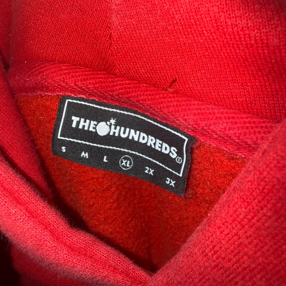 The Hundreds Bold Red Hoodie - Picture 2 of 3